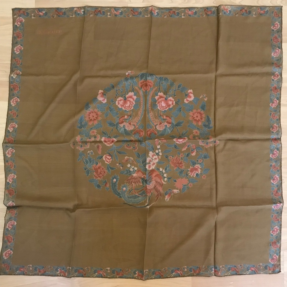 Versace silk scarf
